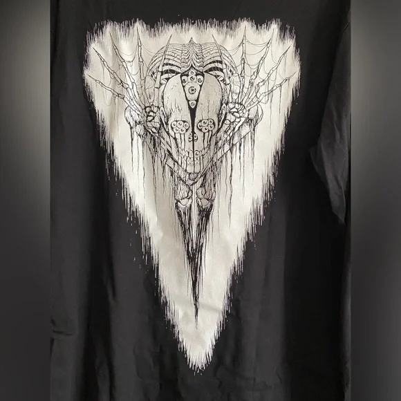 Misfits long sleeve shirt double sided 20 Eyes Junji Ito artwork Dead Stock 2XL - Picture 3 of 6